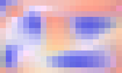 Abstract and colorful pixel background. Color palette shades