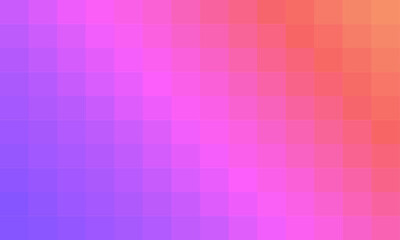 Abstract and colorful pixel background. Color palette shades