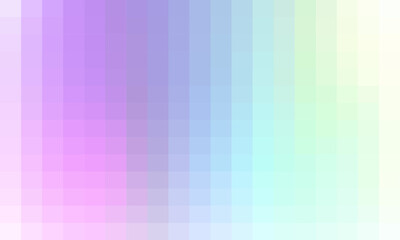 Abstract and colorful pixel background. Color palette shades