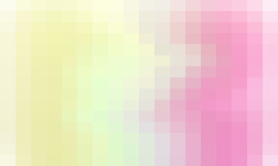 Abstract and colorful pixel background. Color palette shades