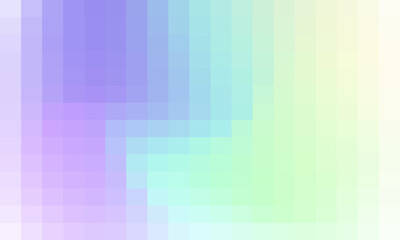 Abstract and colorful pixel background. Color palette shades