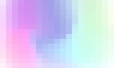 Abstract and colorful pixel background. Color palette shades