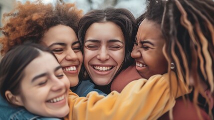 Fototapeta premium Shared Tears: Building Community and Strengthening Bonds for Success