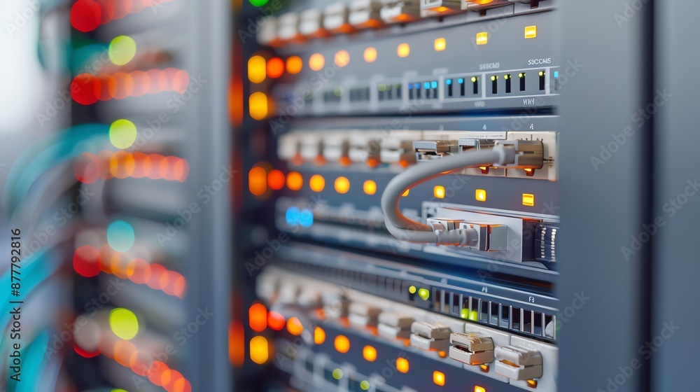 Aufkleber electronic environments highlighting secure storage and data links, electronic storage links, cyber 