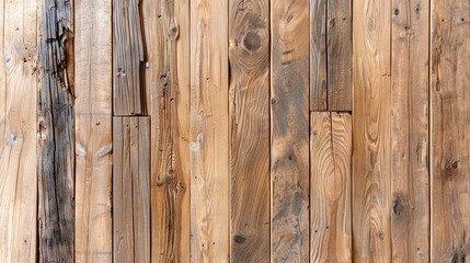 Naklejka premium Wooden planks with rural finish, outer elements, Planks Rural Outer, Natural Wood
