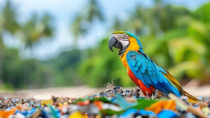 Vibrant fauna thriving in clean, managed habitats, Fauna  Management  Litter, Litter-Free Wildlife