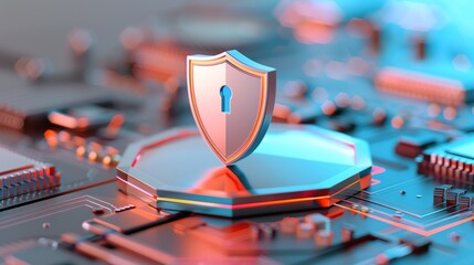 Vibrant virtual world illustrating discretion and protective security, Virtual  Discretion  Security, Cyber Discretion