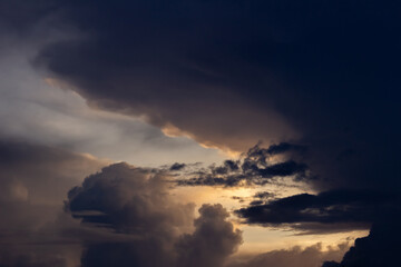 Fototapeta premium beautiful sky and clouds