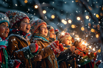 Posada Magic: A Night of Sparkles and caroling songs in Winter Mexico