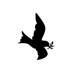 pigeon silhouette icon