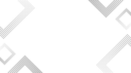 ハーフトーン　幾何学　フレーム　四角　グレー