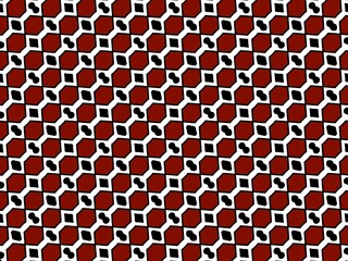 pattern with geometric shapes illustration