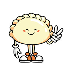Cute Dim Sum Cartoon
