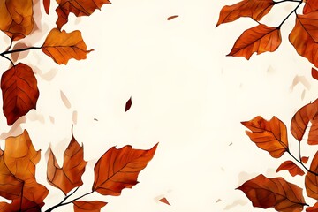 autumn background with leaves
(Generative AI)