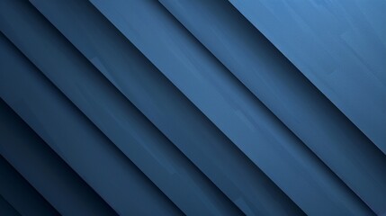 Obraz premium A blue background with subtle, diagonal gradients in different shades, creating a sense of depth and dimension