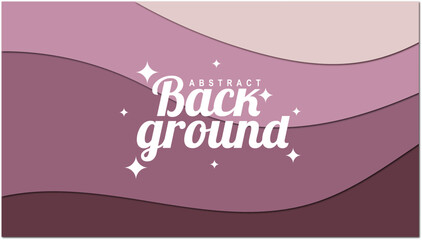 Abstract paper cut shape wave background