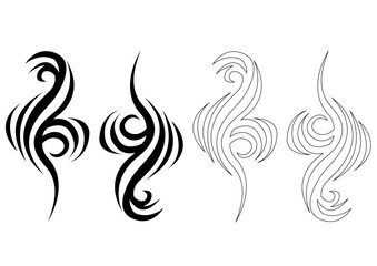 tattoo tribal vector design