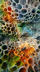 Click Beetles Navigating through Intricate Glomerular Structures