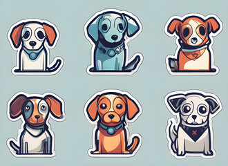 Fototapeta premium dog generative ai