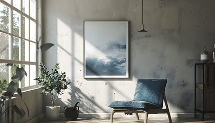 Fototapeta premium mockup poster