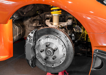 Maintenance of the front wheel brake system