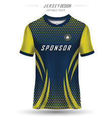 Jersey T-shirt design football