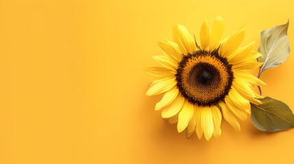 A sunflower