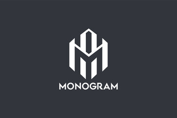 Creative Latter, M A logo design	