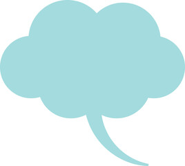 simple bubble text vector.svg