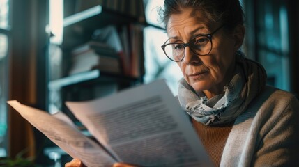 A person sitting in front of a window reading a book