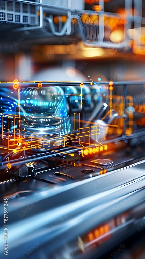 Poster high-tech dishwasher with integrated rtd sensor system for advanced monitoring and control
