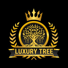 Luxury logo vector 
