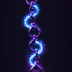 abstract background with chain