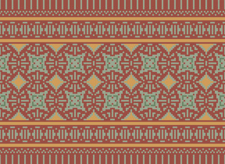 Digital motif textile ikat design retro baroque ethnic Mughal Background Texture stock photo · Brown leaves and flower on white ethnic ikat texture design.
