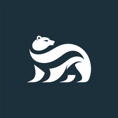 Bear vector Logo design 