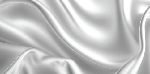 Obraz premium Smooth elegant light silk fabric background. Textile texture. Vector illustration