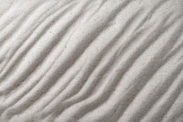 Sand waves texture background. Sand on beach as background. top view
