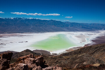 Rare Lake Manly in Death Valley