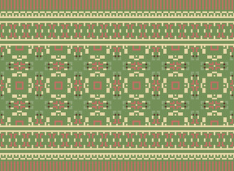 Aztec tribal geometric ethnic seamless pattern. Vintage Native American ethnic vector background. Traditional ornament; Hawaiian Tribal. American, Mexican style.