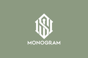 Creative Latter, monogram , Business, logo design	