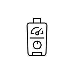 Multimeter icon. Simple multimeter icon for social media, app and web design. Vector illustration.