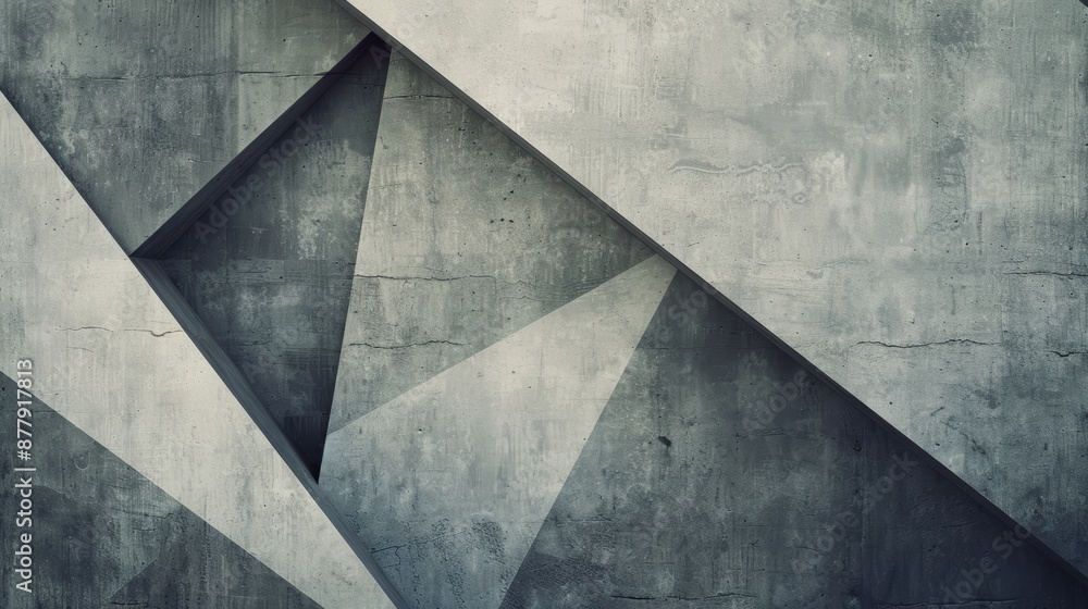 Aufkleber modern geometric background for presentation design generative ai