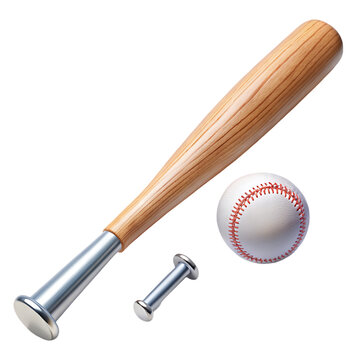 recommend clip art: baseball bat with nails on transparent background