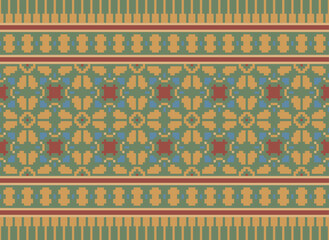 Naklejka premium Tribal striped seamless pattern. Aztec geometric black-white background. Can be used in fabric design for clothes, accessories, decorative paper, wrapping,