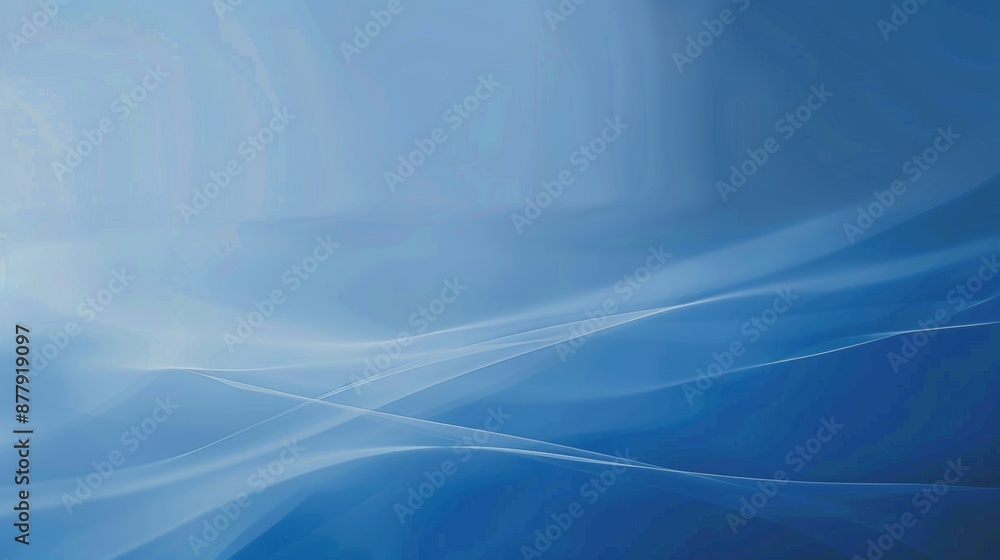 Poster vibrant blue gradient background for tech and design generative ai
