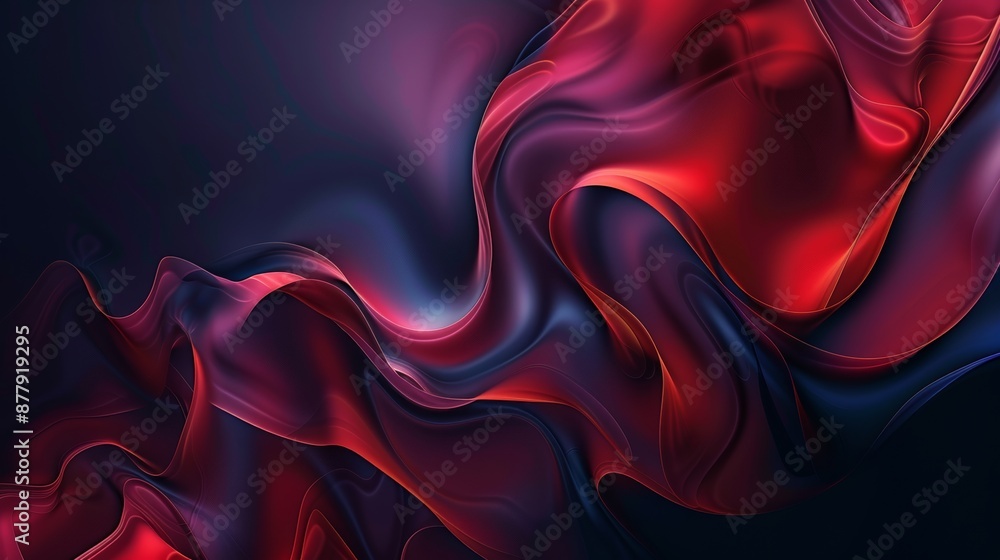 Poster vibrant background for presentation design generative ai