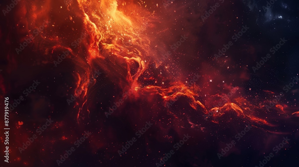 Poster celestial dreamscape for space enthusiasts generative ai