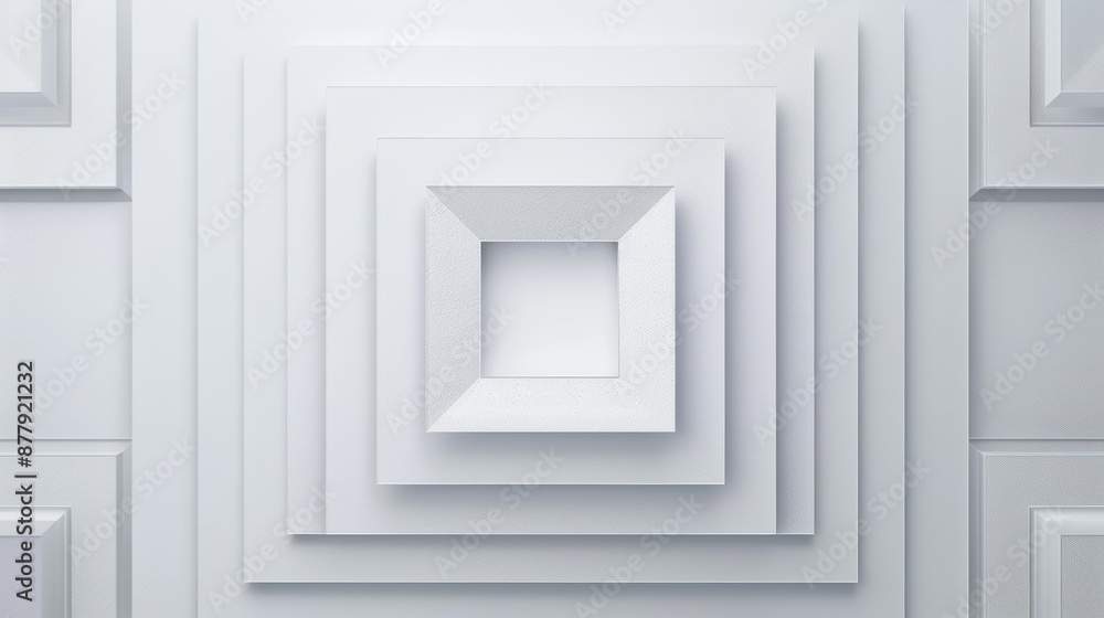 Poster modern geometric background for business presentations generative ai