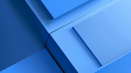 Obraz premium Vibrant Blue Abstract Background for Web Design Generative AI