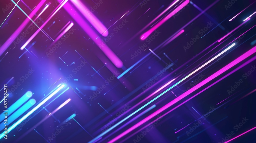 Poster futuristic tech background for modern presentations generative ai